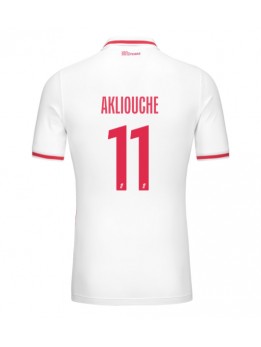 AS Monaco Maghnes Akliouche #11 Domaci Dres 2024-25 Kratak Rukavima